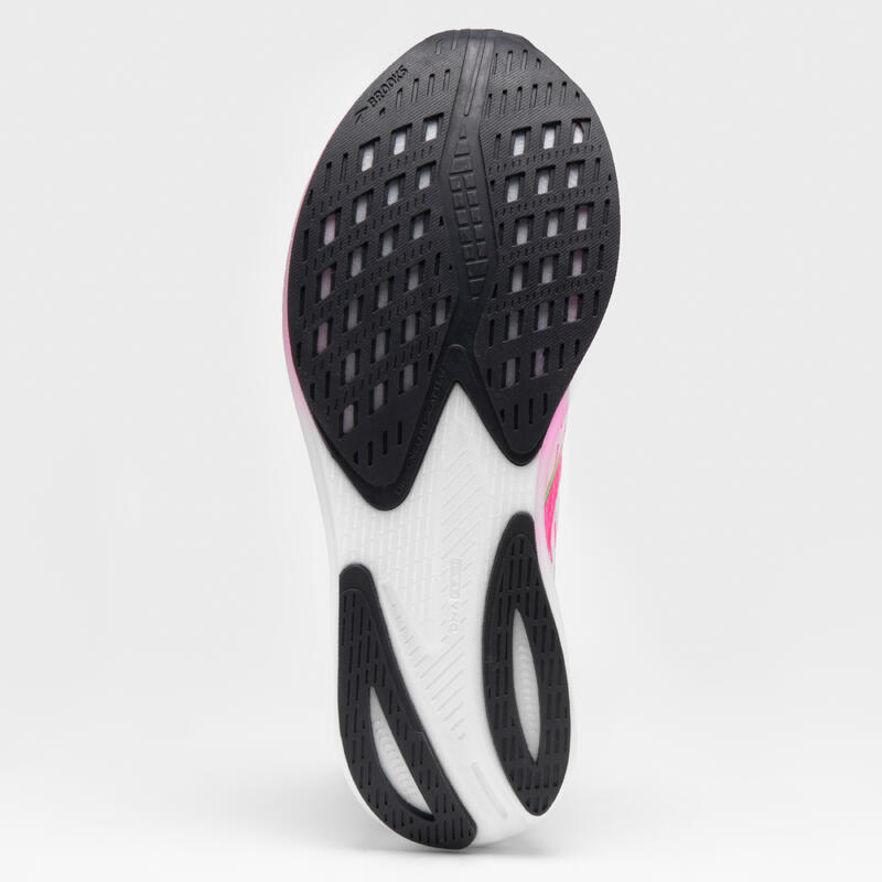 Chaussures running Femme - Brooks Hyperion Tempo rose