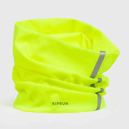 Unisex Multipurpose Running Neck Warmer/Headband Made in Germany Neon Yellow