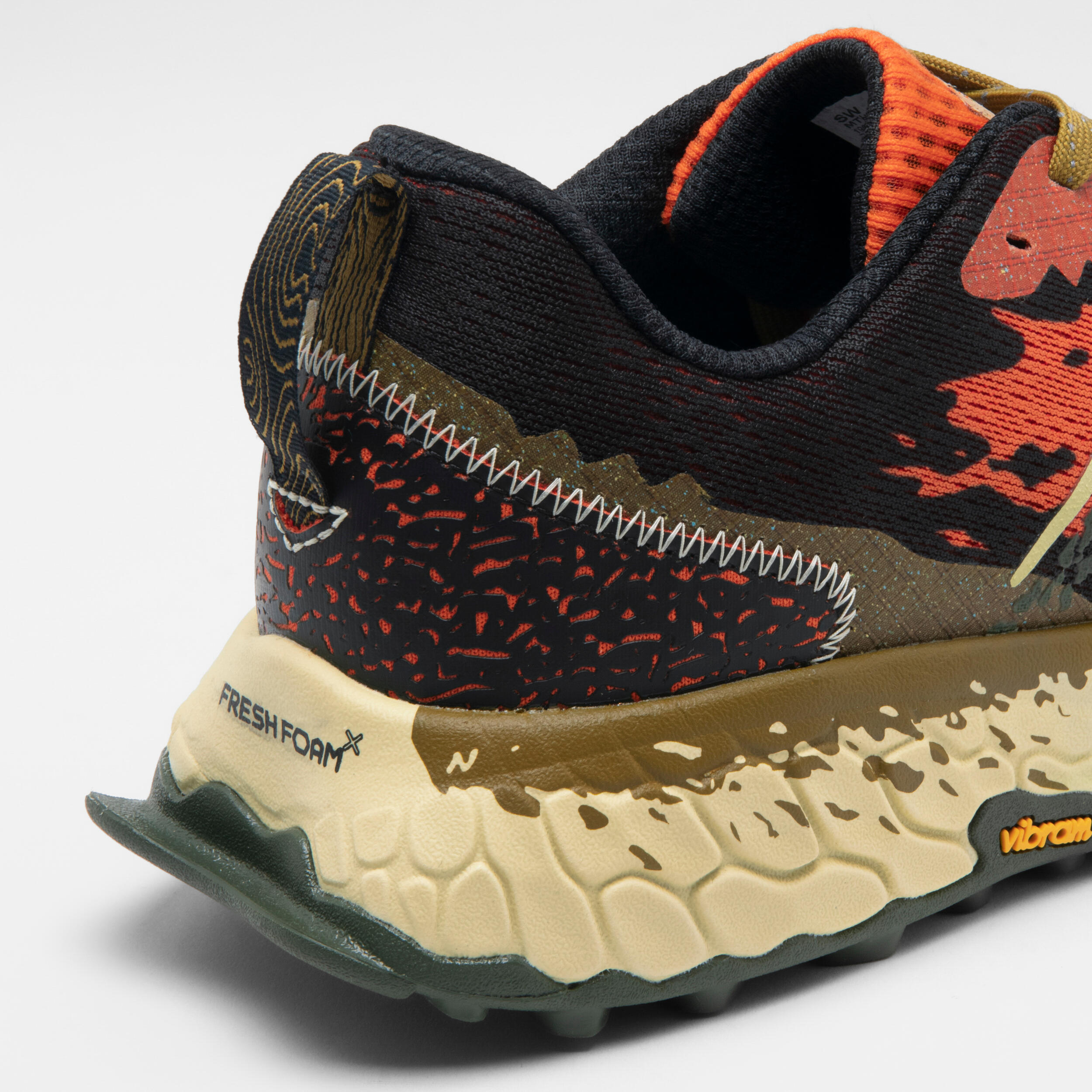 MEN'S NEW BALANCE HIERRO V7 TRAIL RUNNING SHOES - ORANGE 8/10
