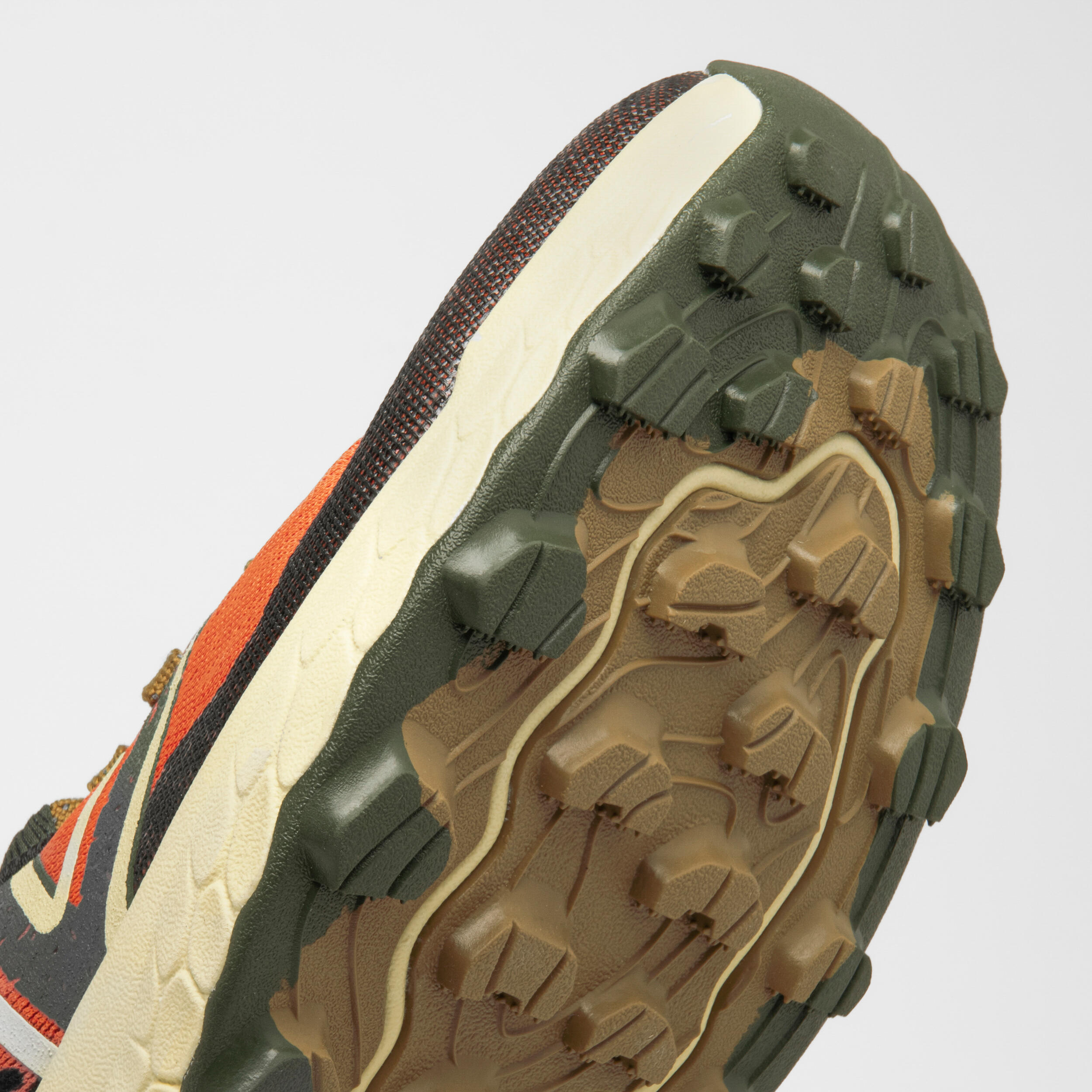 MEN'S NEW BALANCE HIERRO V7 TRAIL RUNNING SHOES - ORANGE 6/10