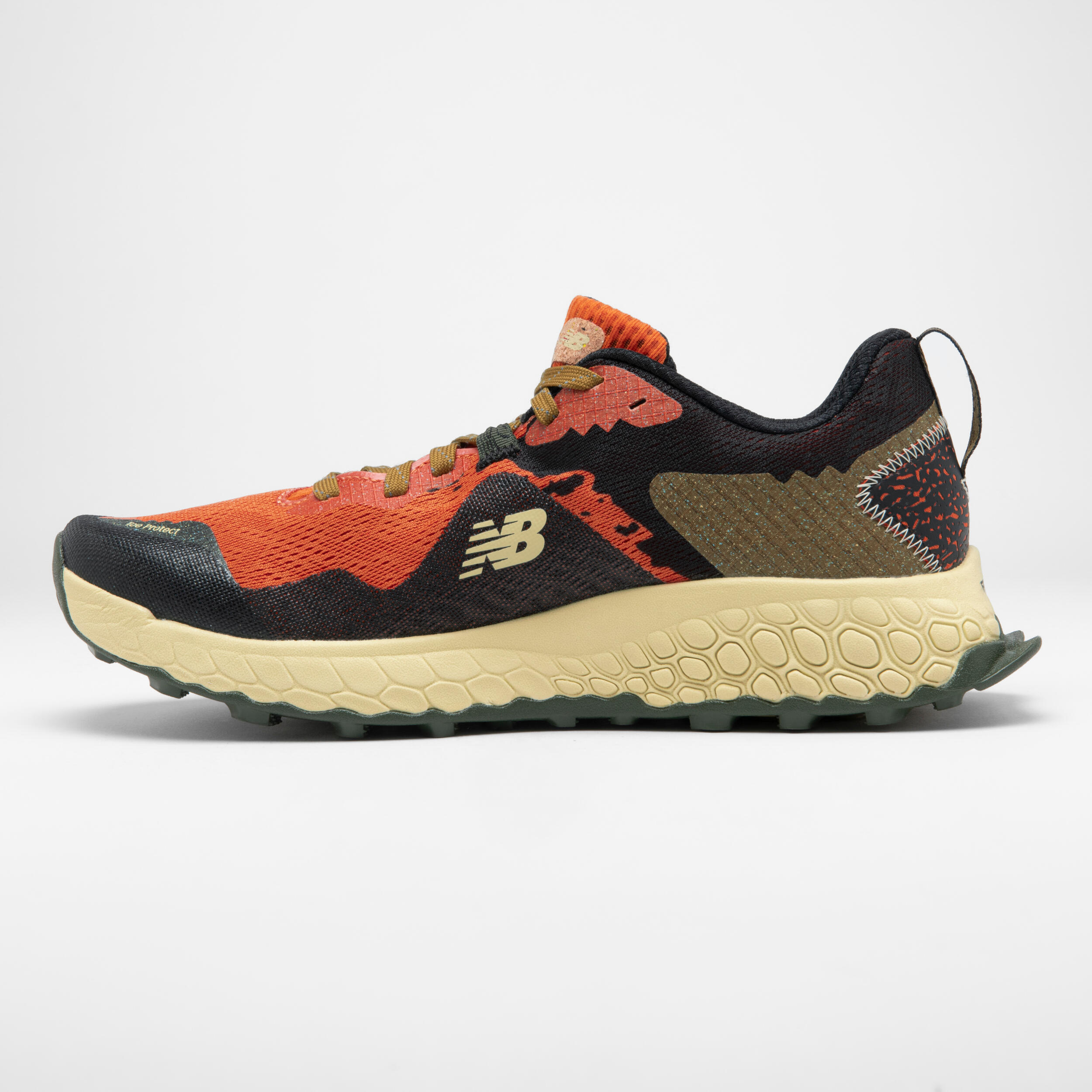 MEN'S NEW BALANCE HIERRO V7 TRAIL RUNNING SHOES - ORANGE 3/10