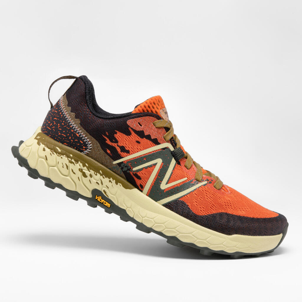 MEN'S NEW BALANCE HIERRO V7 TRAIL RUNNING SHOES - ORANGE