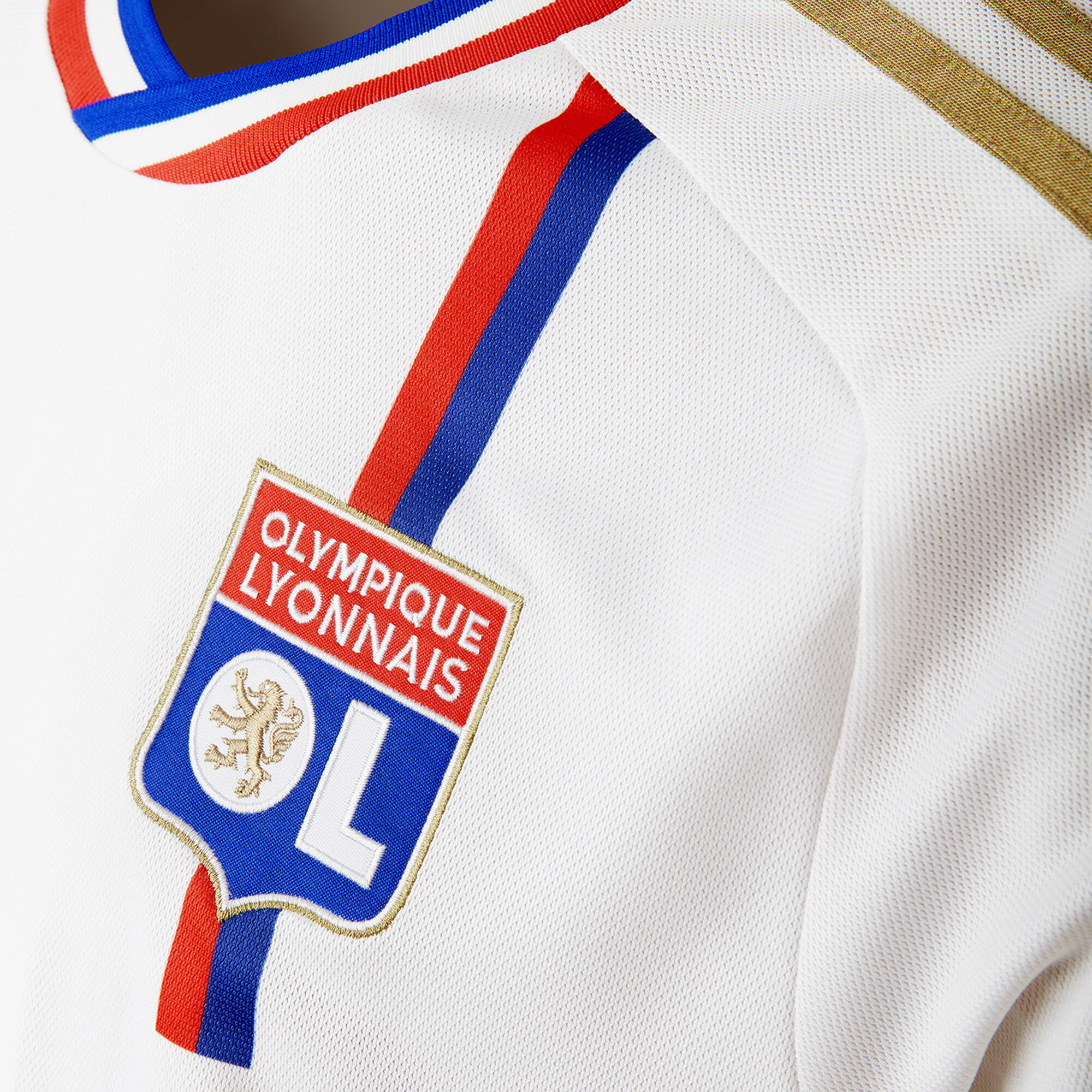 Kids' Home Shirt Olympique Lyonnais Season 2023 2024 4/12
