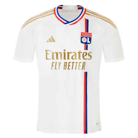Suaugusiųjų marškinėliai „Olympique Lyonnais“, namų varžyboms , 2023/2024 m.