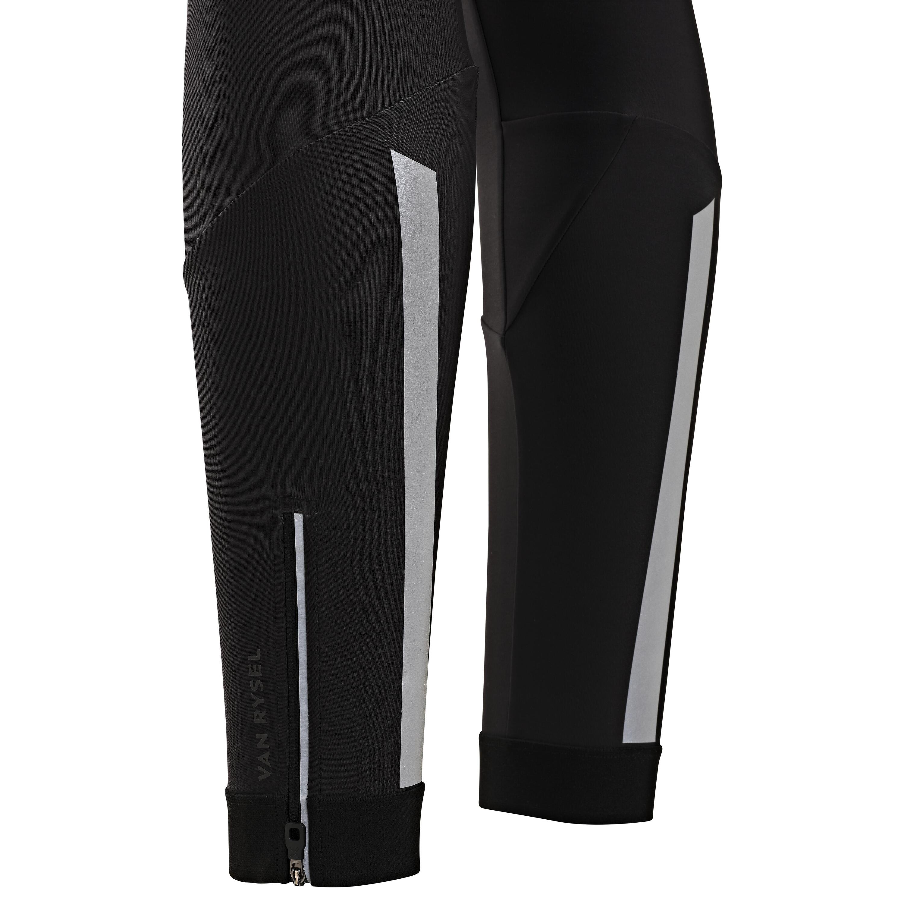 RC500 Men's Super Roubaix Winter Cycling Tights - Black 4/6