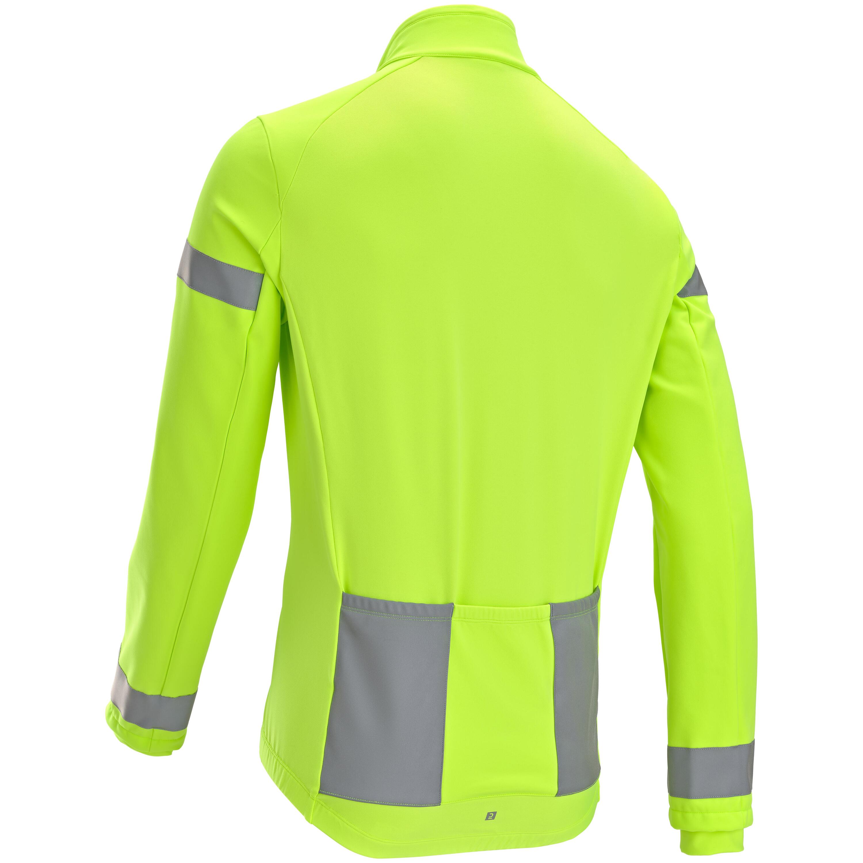 Men's Long-Sleeved Road Cycling Winter Jacket Discover EN17353 3/9