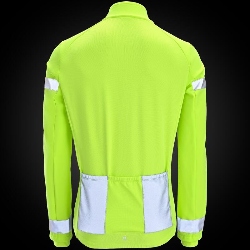 Chaqueta Ciclismo Carretera Discover Hombre Manga Larga Invierno EN 17353