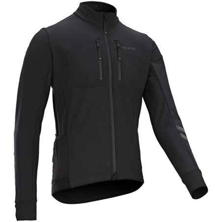 Men's Winter Road Cycling Jacket Endurance - Black