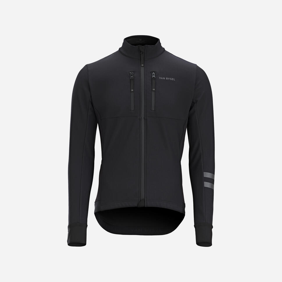 Men's Winter Road Cycling Jacket Endurance Decathlon