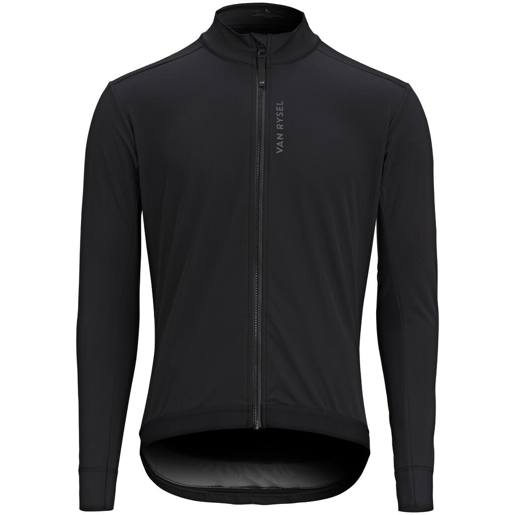 Rennrad Winterjacke Herren - Racer 2 - schwarz 