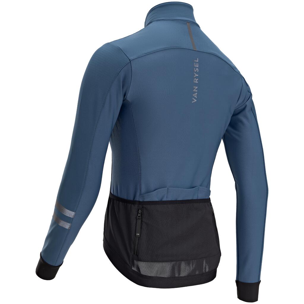 Fahrradjacke Damen Endurance Winter - Ardoise