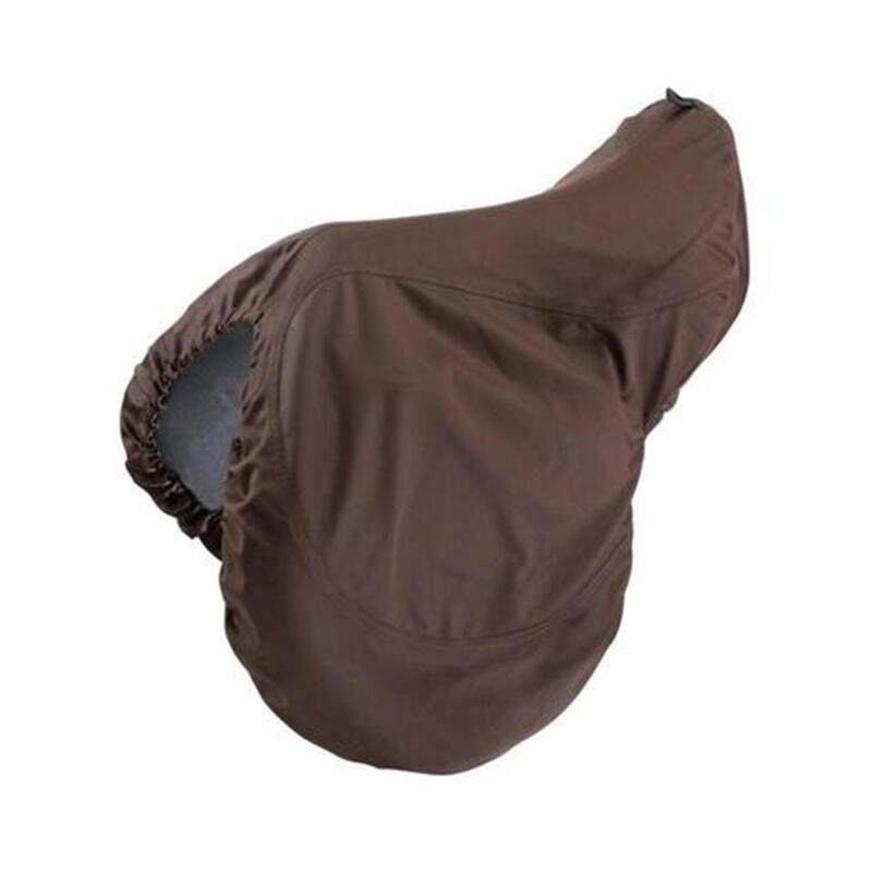 Housse de protection pour selle équitation marron