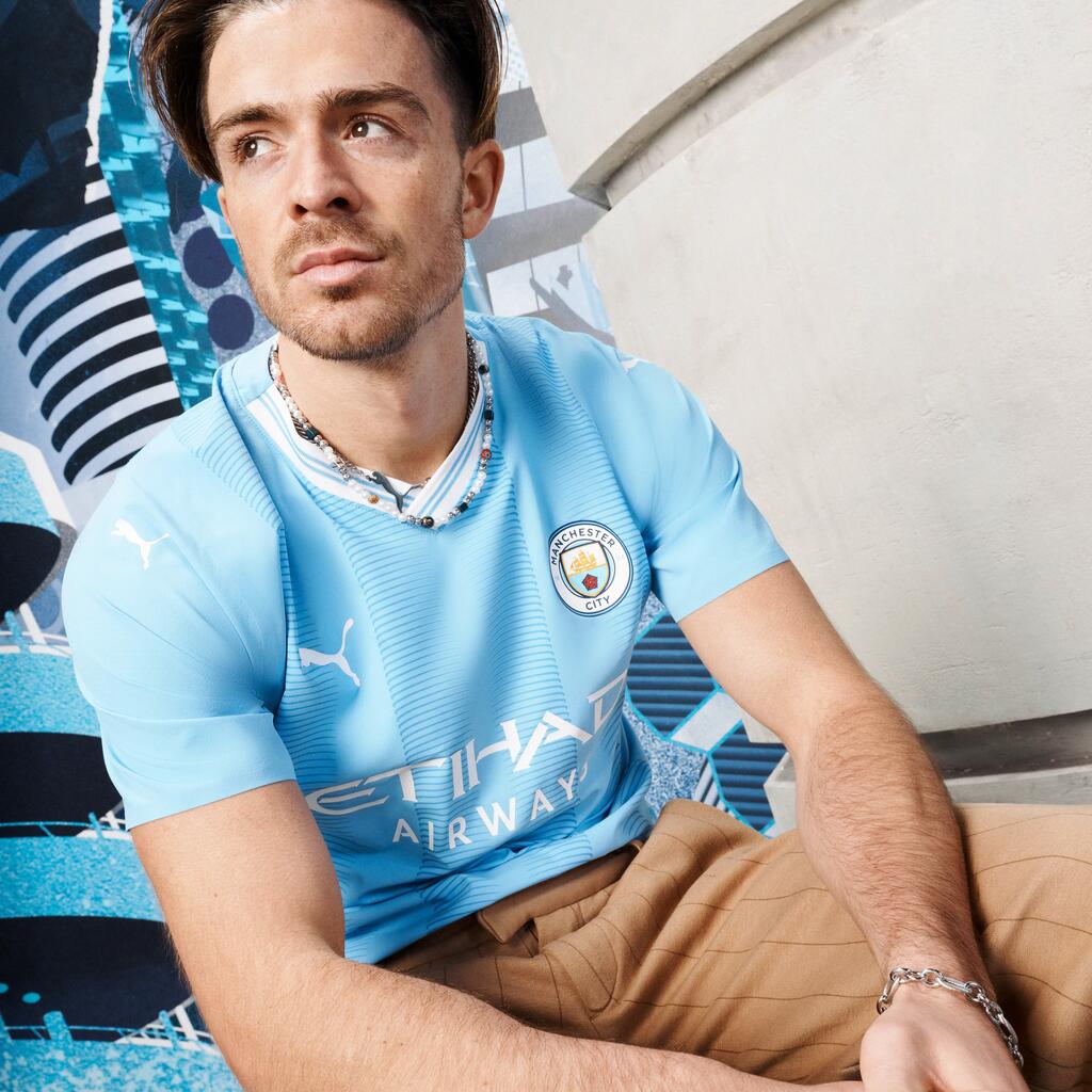 Adult Manchester City Home Shirt - 23/24 Season