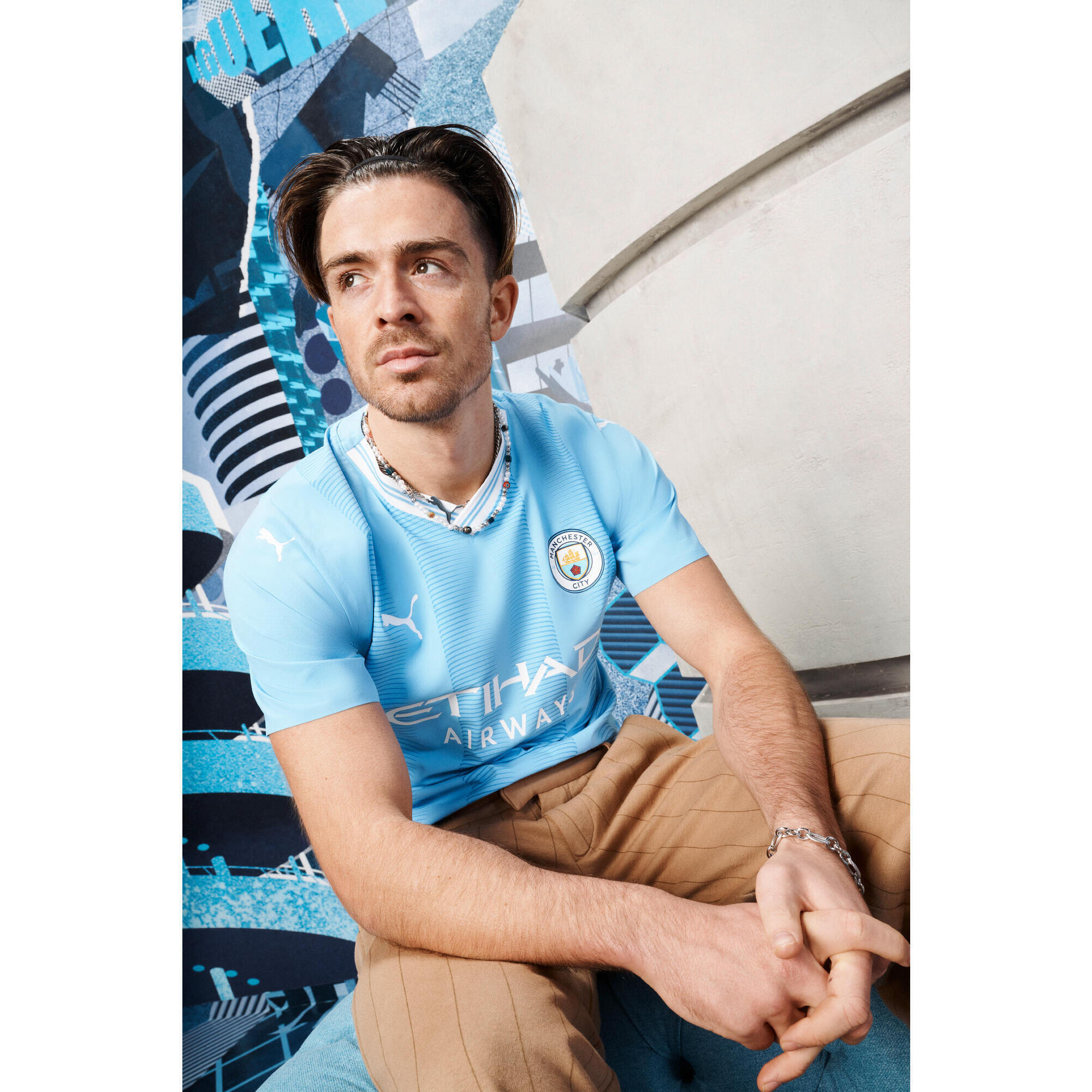Adult Manchester City Home Shirt - 23/24 Season 2/11