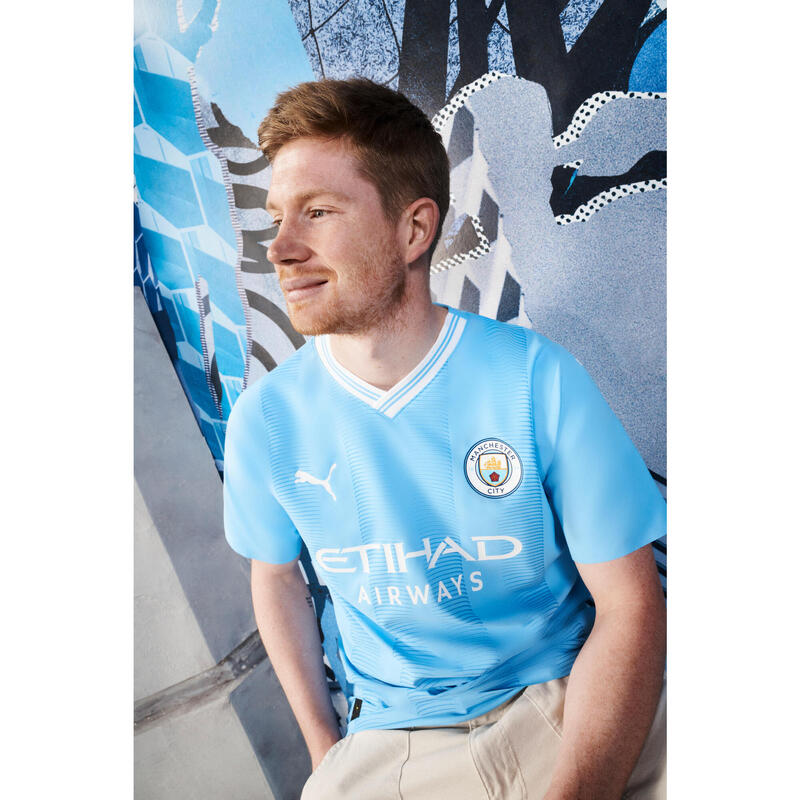 Koszulka do piłki nożnej Manchester City Home sezon 23/24