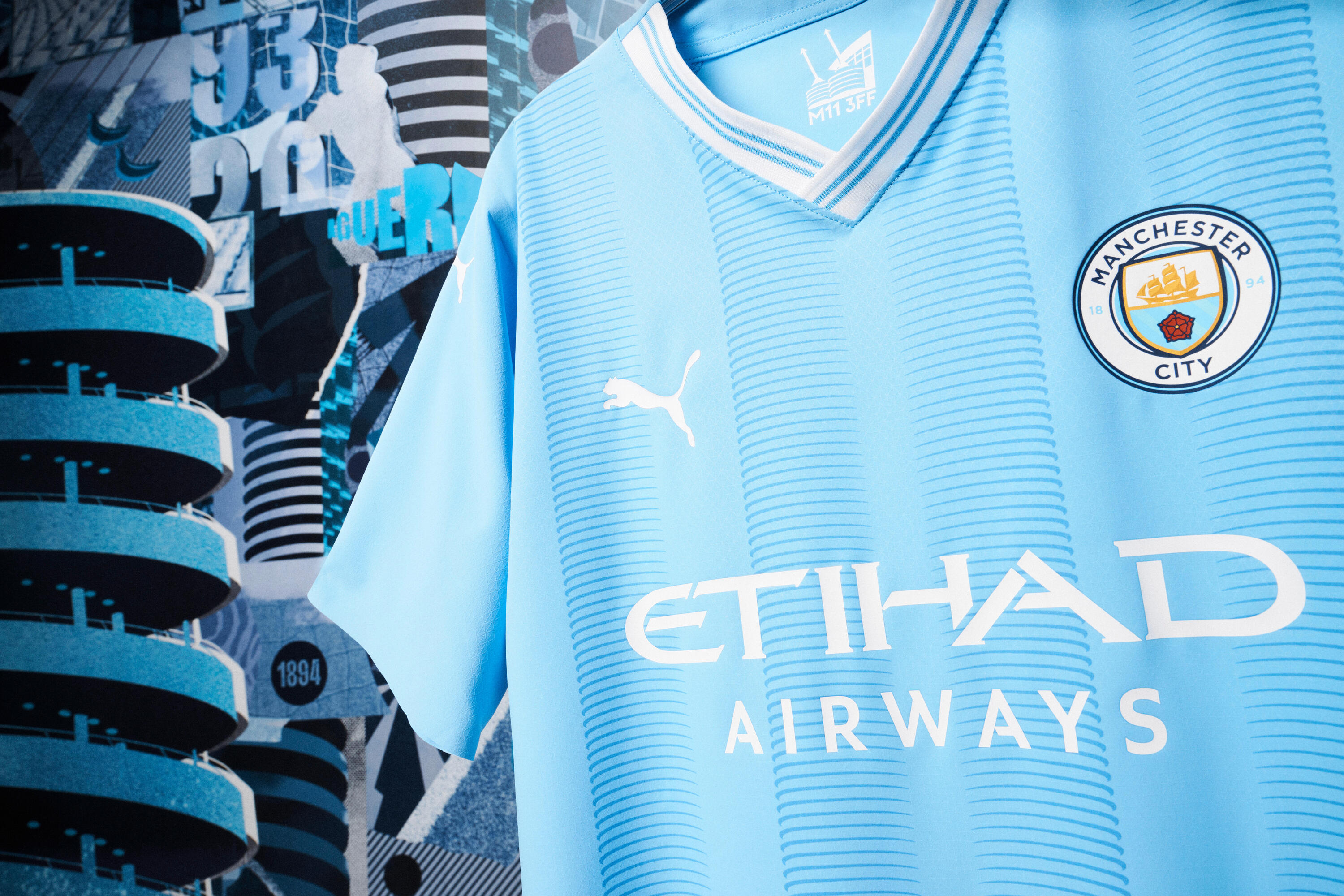 Adult Manchester City Home Shirt - 23/24 Season 6/10