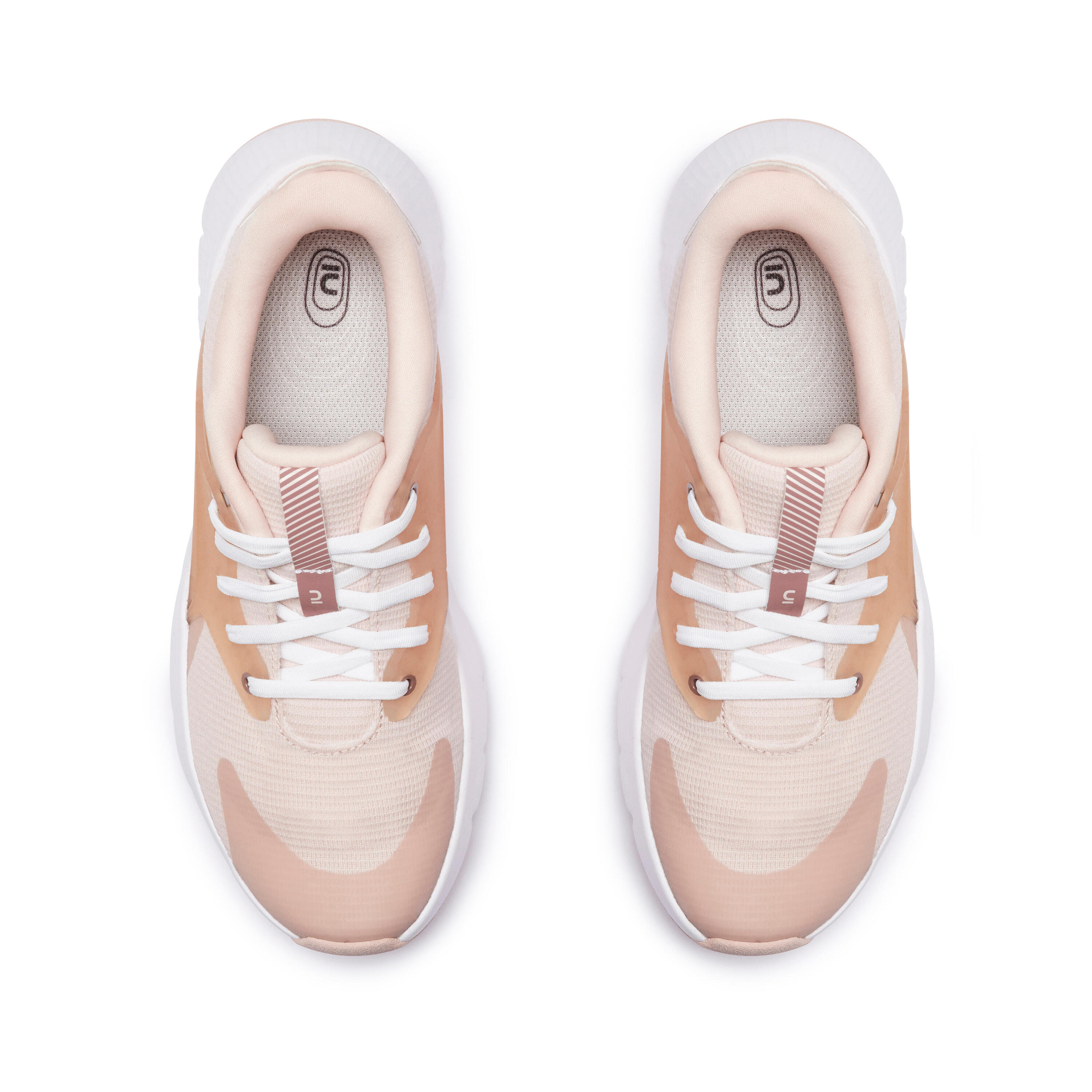 Women's standard walking trainers SW500.1 - Pink 7/12