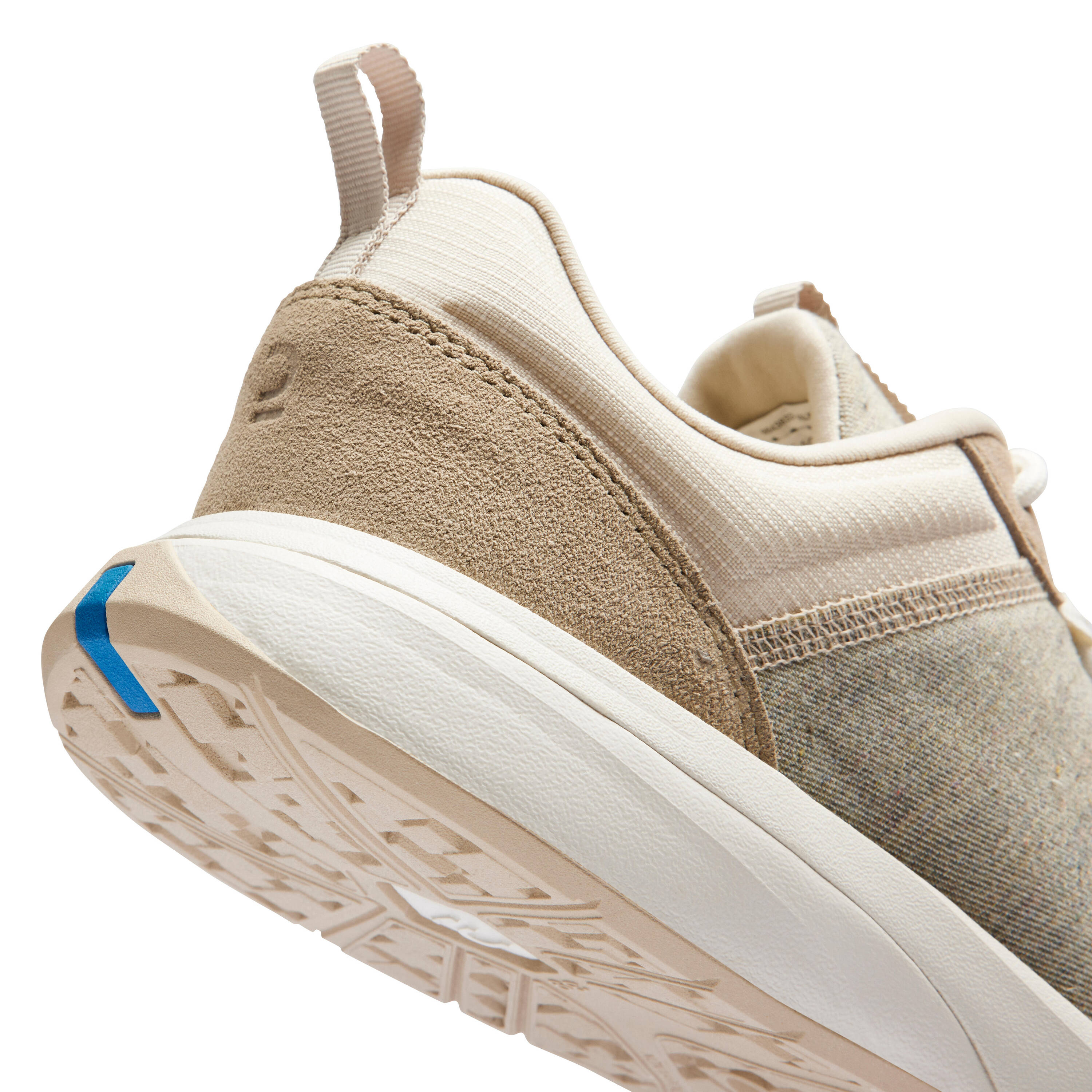 Womens urban walking shoes - grey/beige -  4