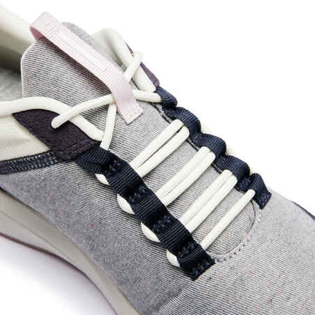 Walk Active women's urban walking shoes - blue/white