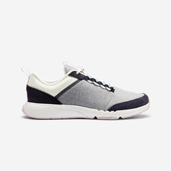 Chaussures marche urbaine femme Walk Active Bleu Blanc