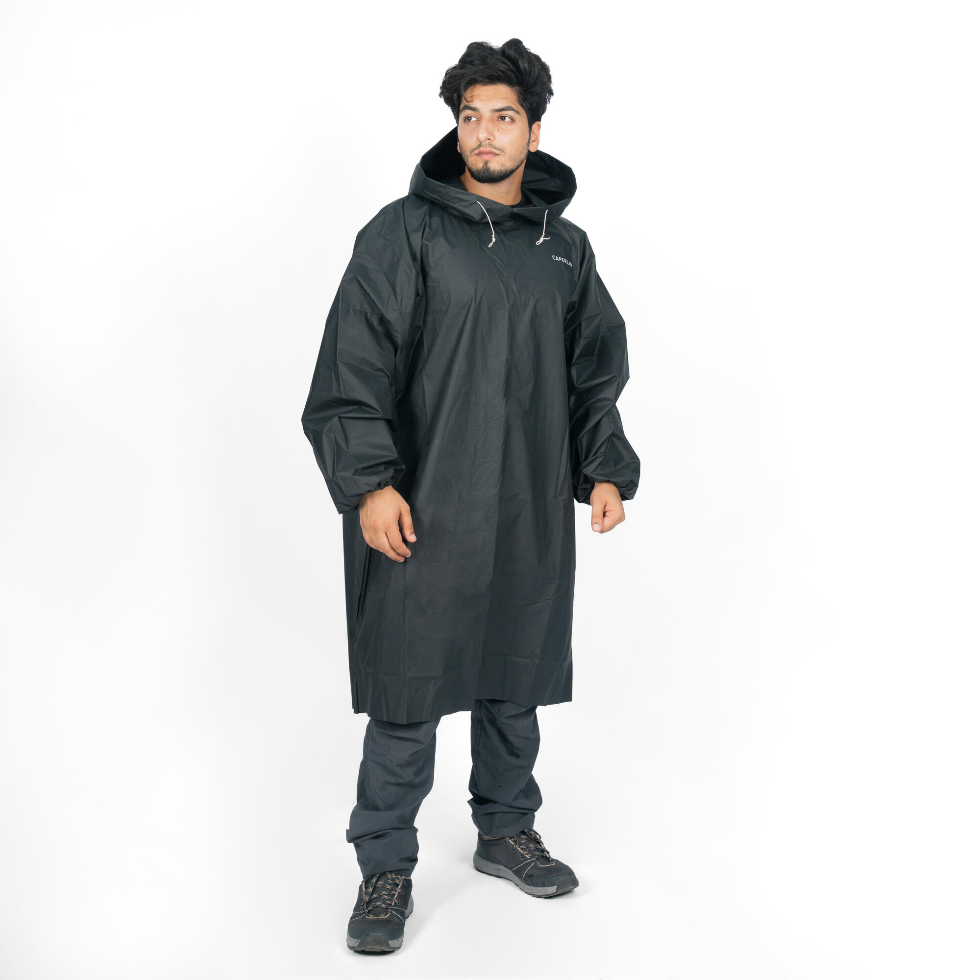 Segunda vida - Poncho Impermeable Chubasquero Lluvia Hombre / Mujer Plegable ... 8/9