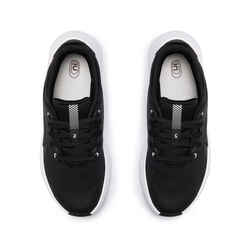 WOMEN'S STANDARD WALKING TRAINERS SW500.1 BLACK