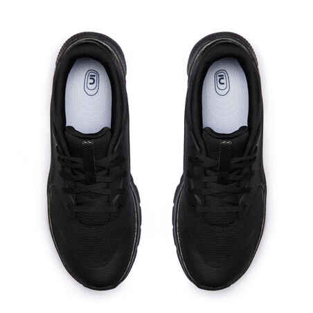 MEN'S STANDARD WALKING SHOES SW500.1 - BLACK