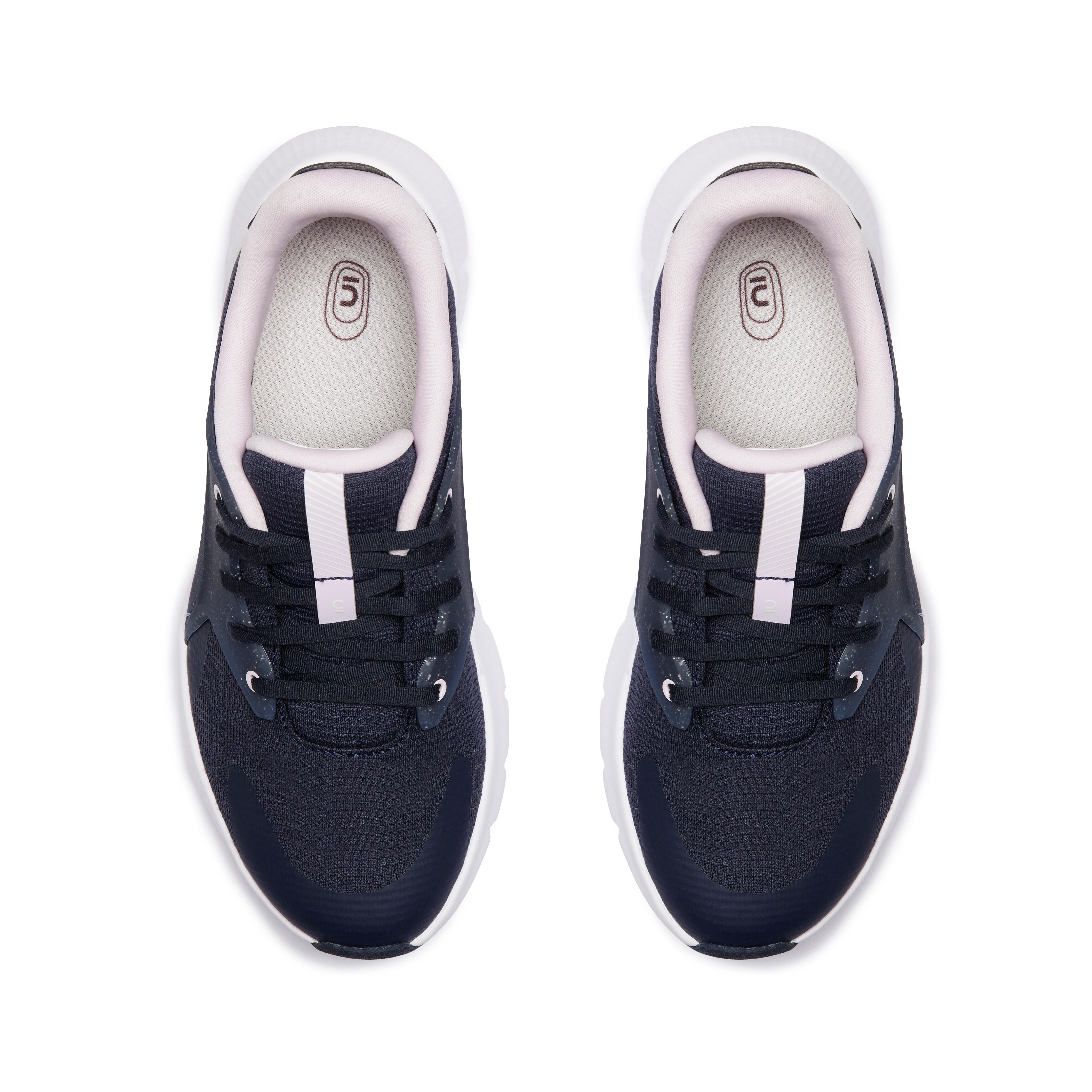 SW500 WOMEN S WALKING SHOES FOR WIDE FEET BLUE Decathlon