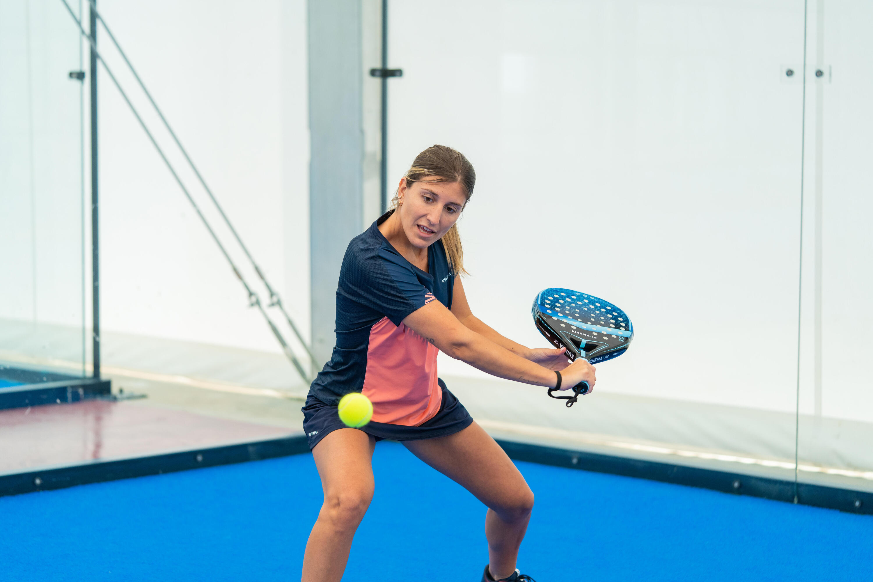 Dámské tričko na padel s krátkým rukávem PTS500 11/11