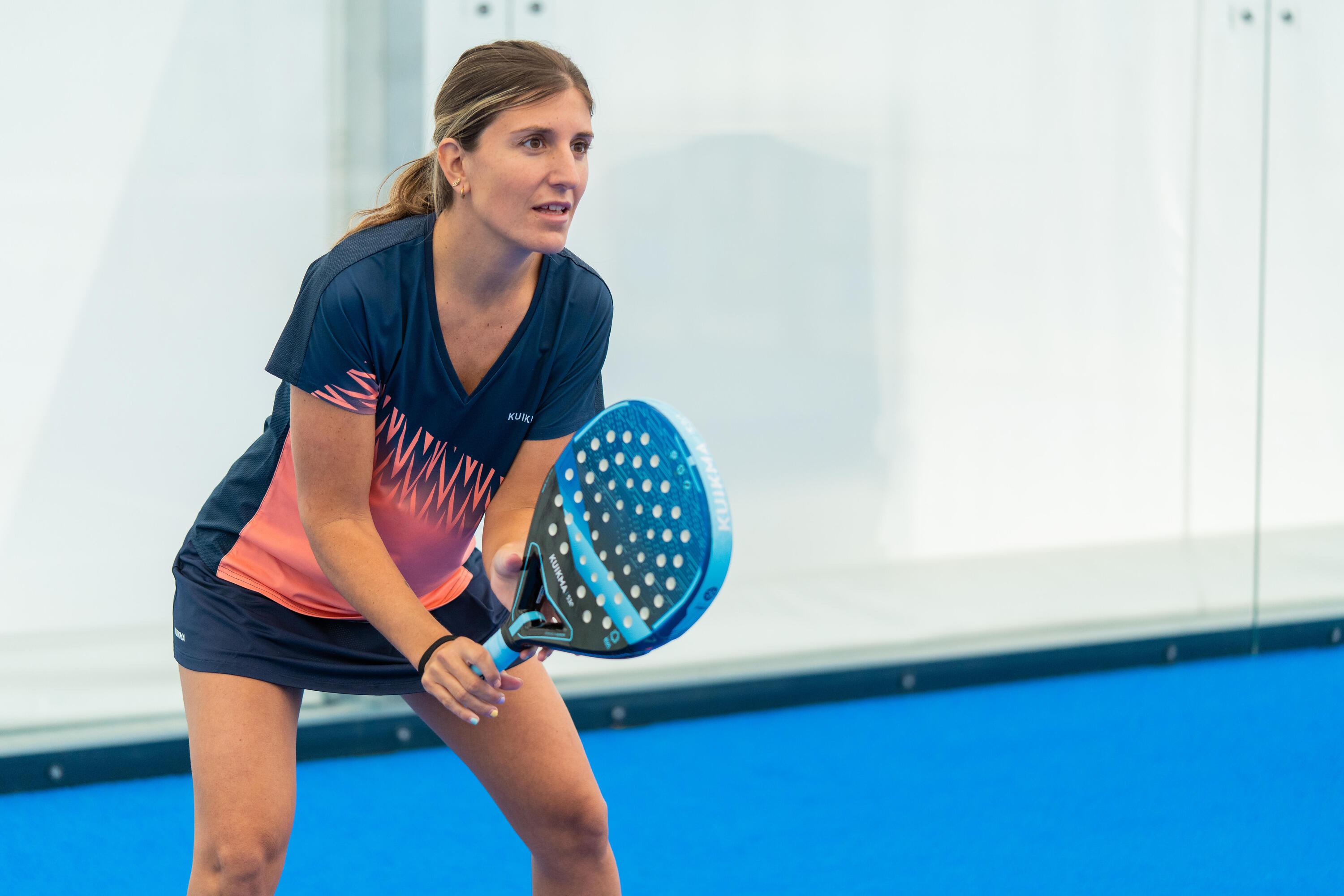 Dámské tričko na padel s krátkým rukávem PTS500 9/11