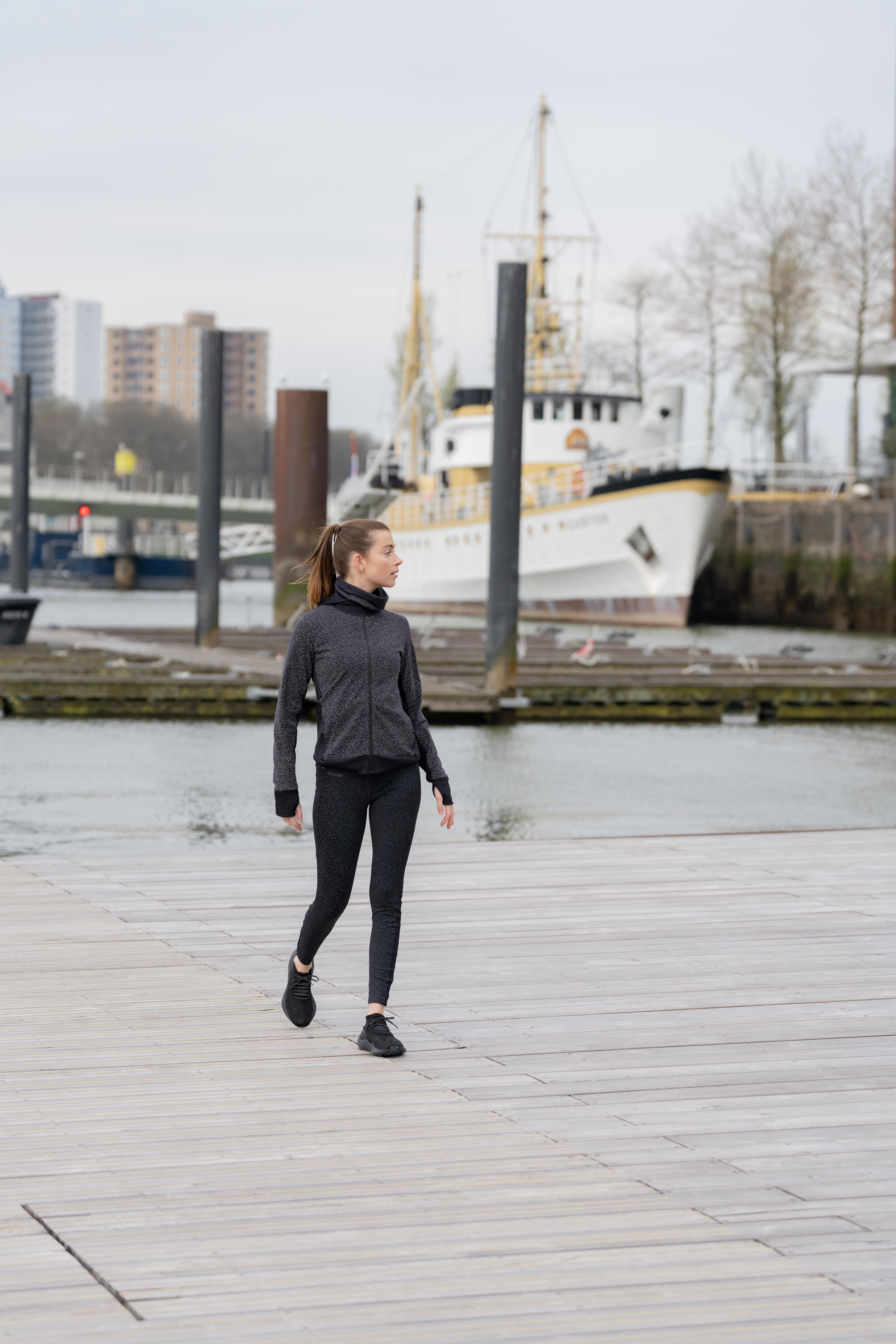 Legging de course femme – Run 100 - KALENJI