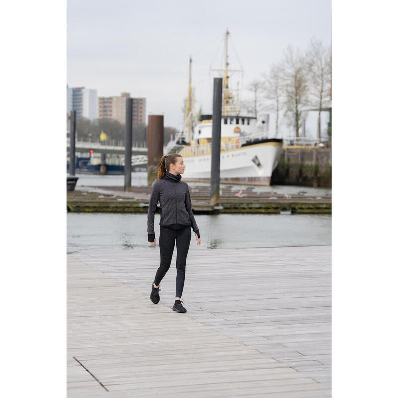 Legging running Femme - KIPRUN Run 100 noir