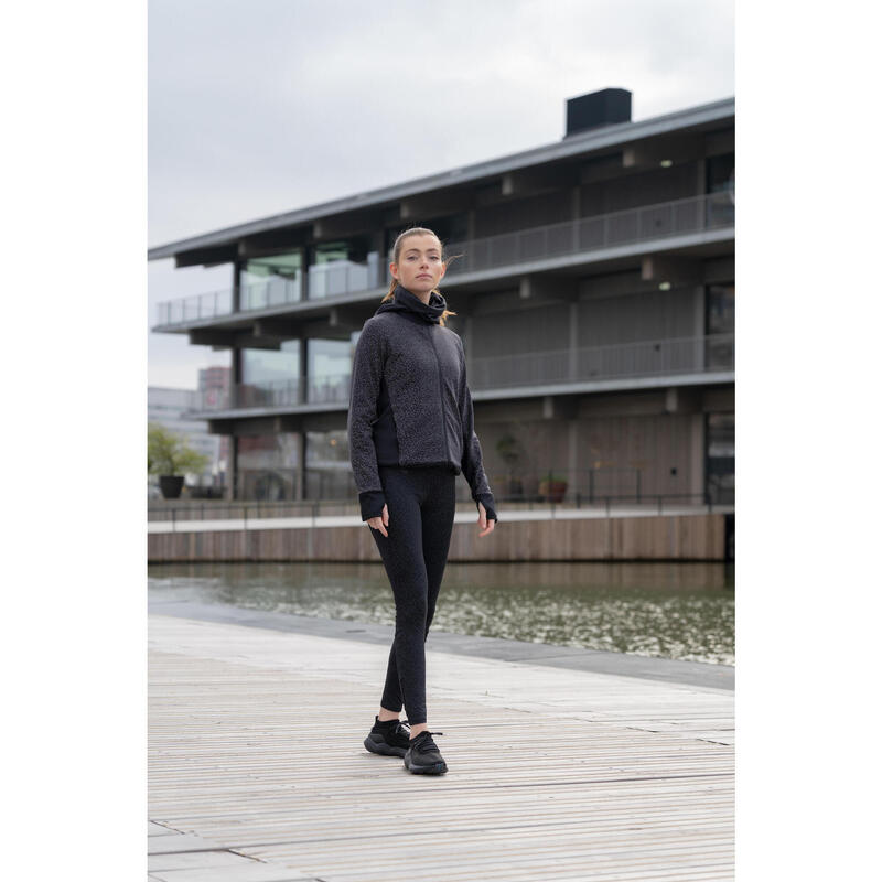 Legging running Femme - KIPRUN Run 100 noir