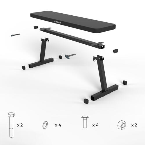 BANC MUSCULATION PLIABLE BENCH 100 SAV NOTICE REPARATION CORENGTH DOMYOS BANC 100 