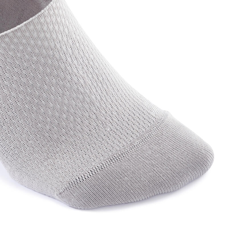 Socken Invisible 2er Pack - weiss/grau 