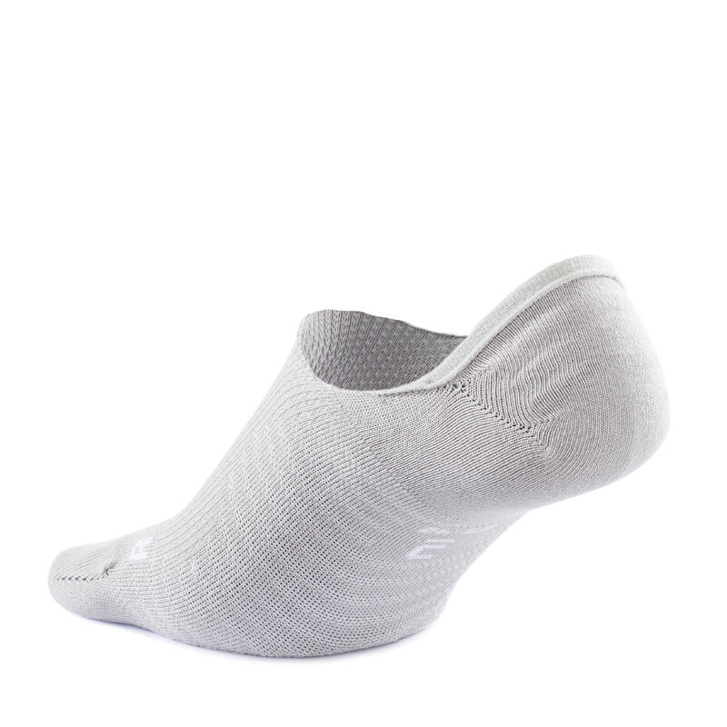 Calcetines Invisibles Caminar Blanco Gris 2 Pares