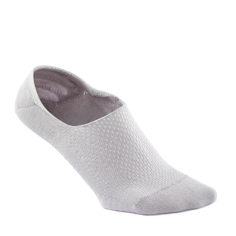 Calcetines Invisibles Caminar Blanco Gris 2 Pares