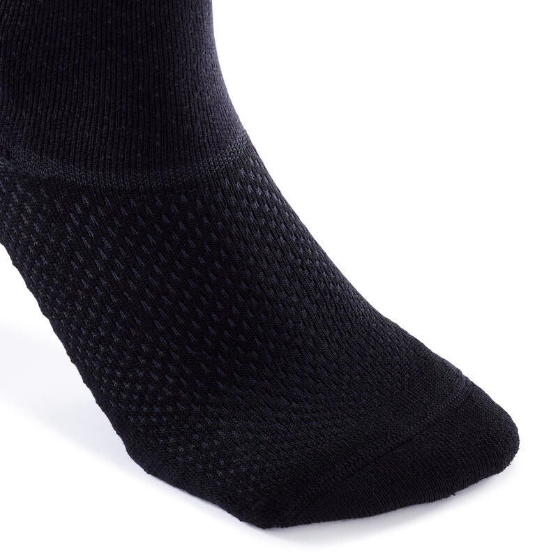 Yüksek Konçlu Çorap - 2'li Paket - Siyah