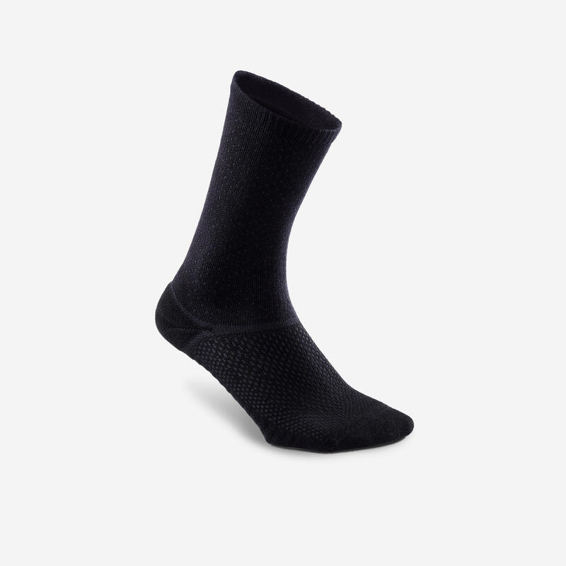 Chaussettes hautes noires - lot de 2 paires