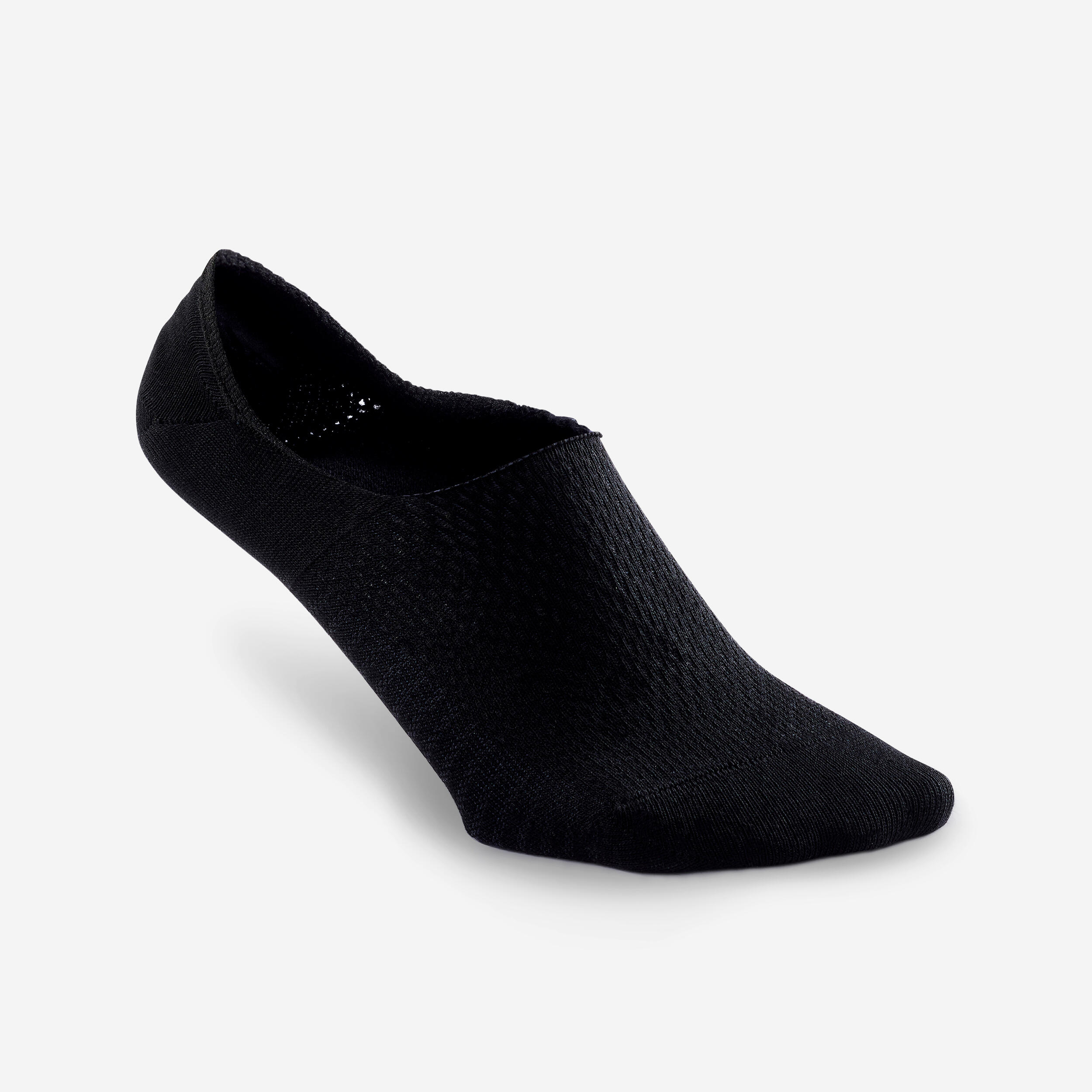 Newfeel - Chaussettes De Marche Invisibles Noires - Lot De 2 Paires - Chaussettes - Marche - Noir - 43/46 - Decathlon