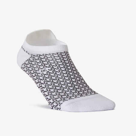 Women's Invisible Socks x 3 - Colour