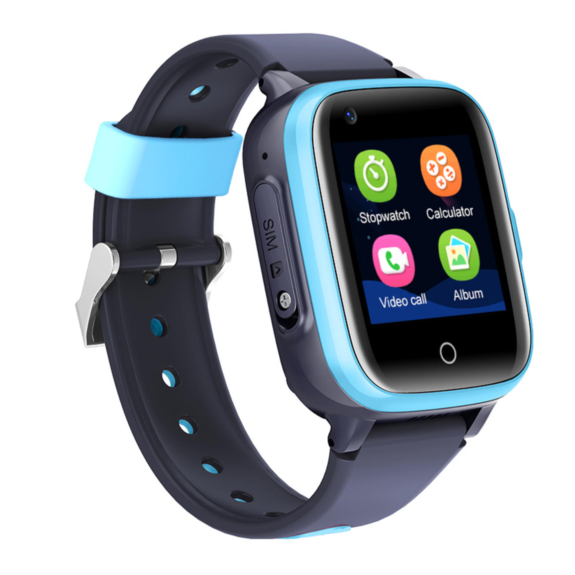 LEOTEC Reloj gps antipérdida Niños Leotec Allo Plus 4G azul