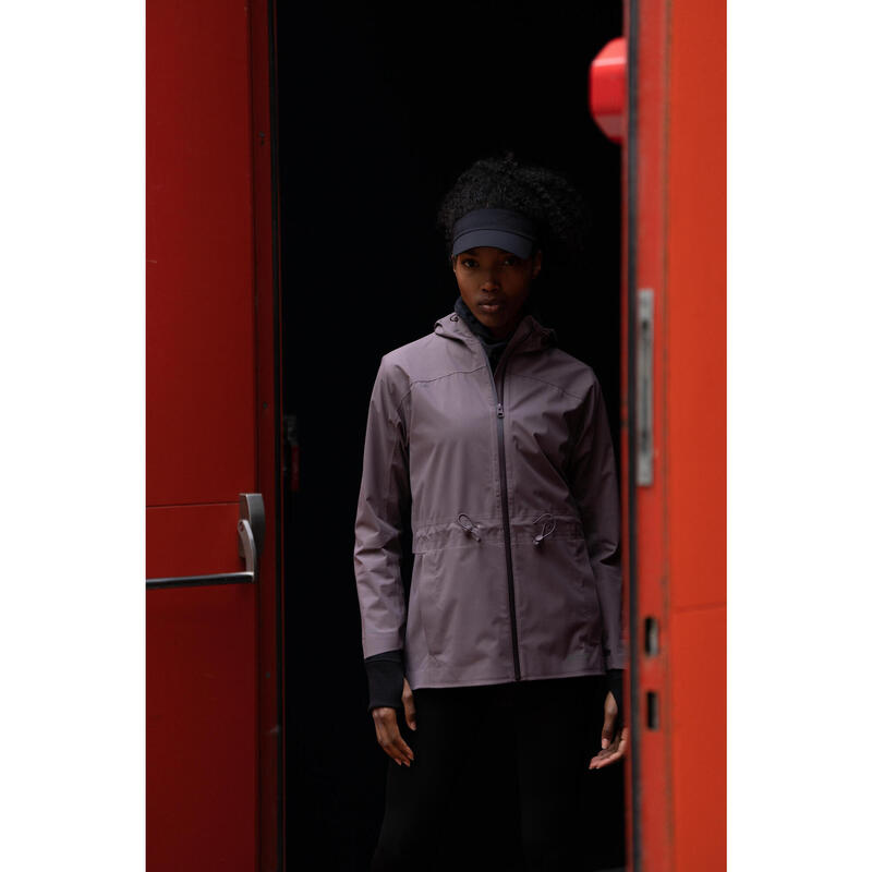 Visière running adulte - kiprun v2 noir