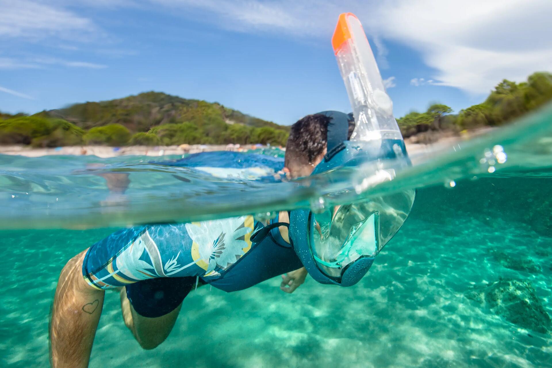 La protection solaire en snorkeling