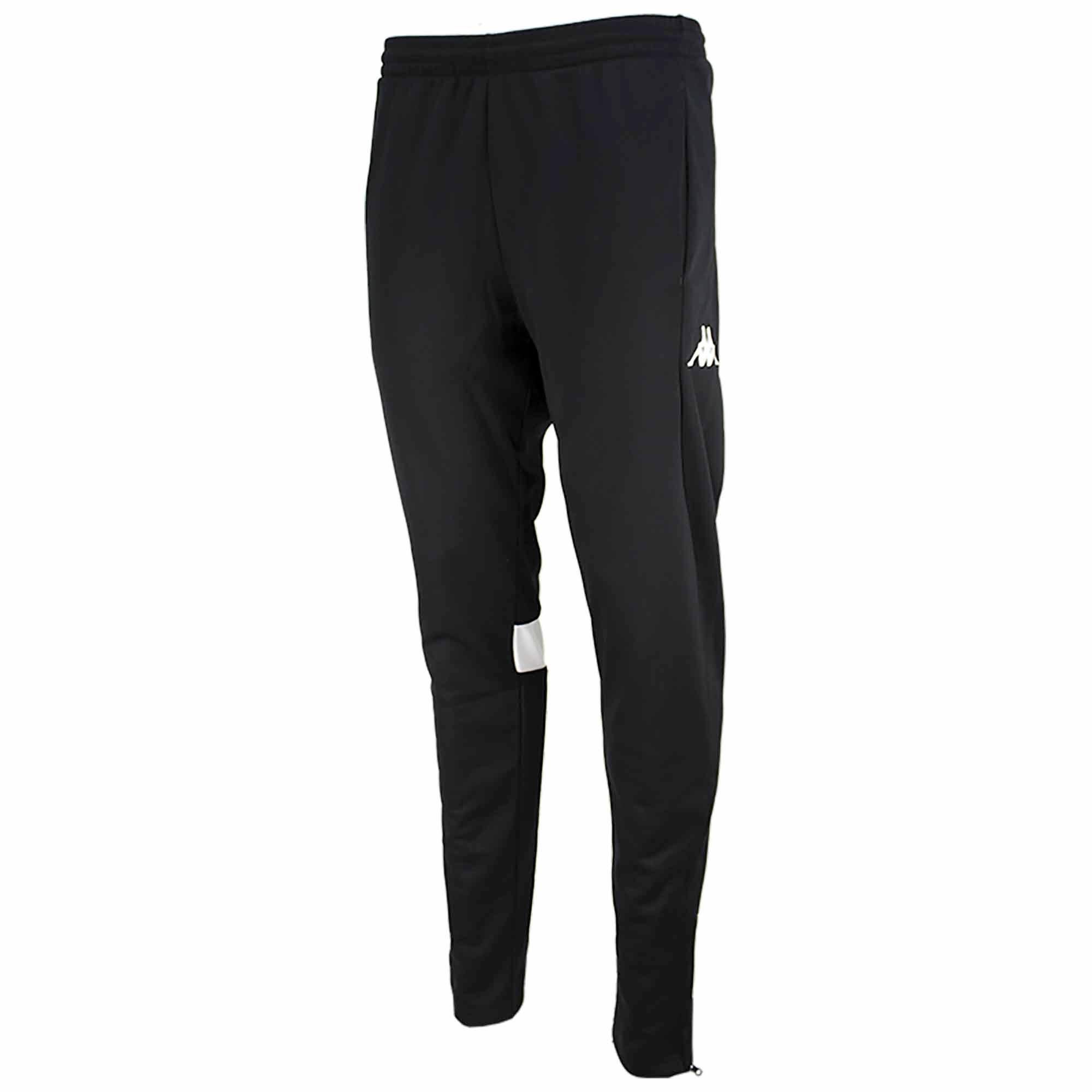 PANTALON DE SURVETEMENT KAPPA TARENTE ENFANT NOIR BLANC 1/2
