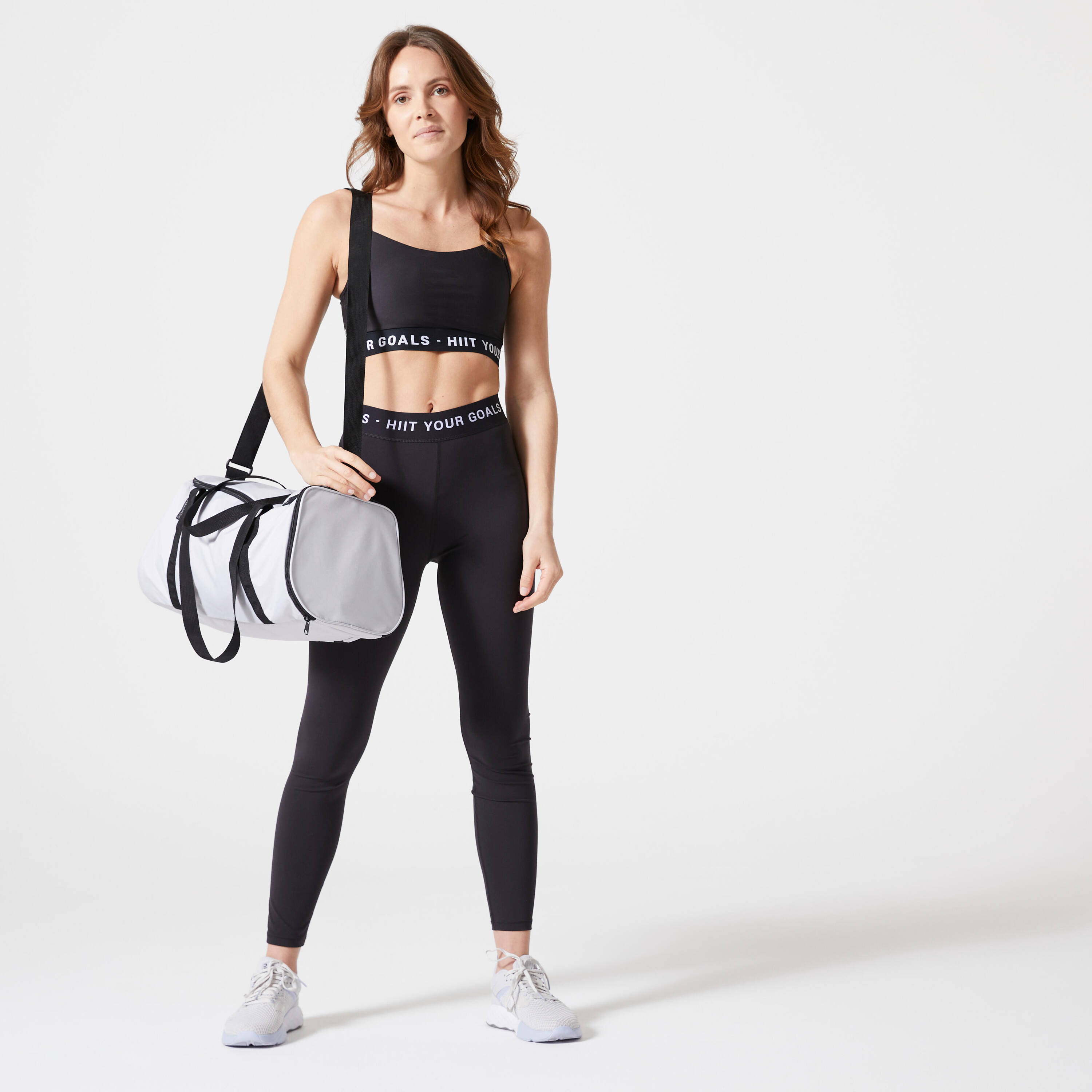 20 L Fitness Bag - Light Grey -  4