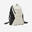 Fitnessrucksack 15 L - beige/schwarz