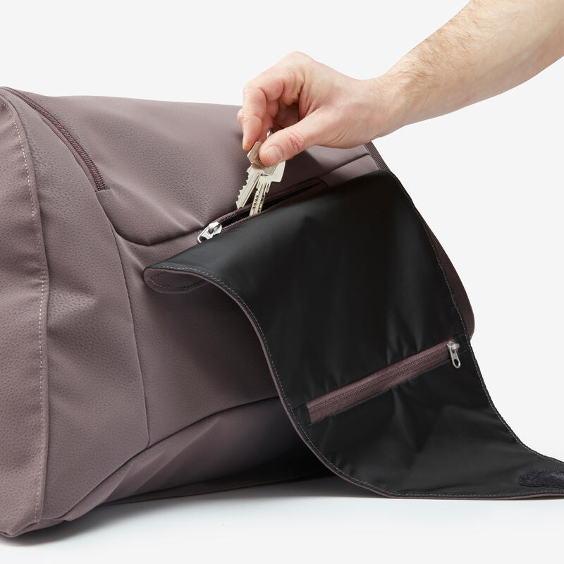 Fitness taška Duffle Bag 30 l šedá