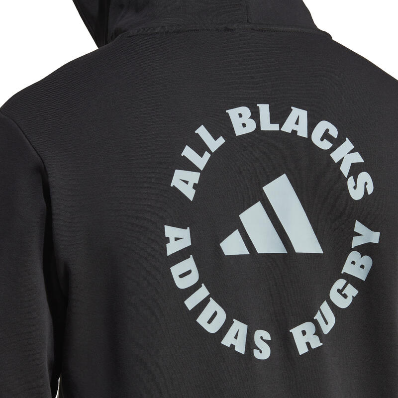HOODIE DE RUGBY SUPPORTERS ALL BLACKS ADULTE NOIR