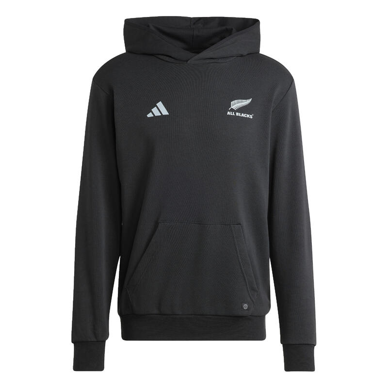 HOODIE DE RUGBY SUPPORTERS ALL BLACKS ADULTE NOIR